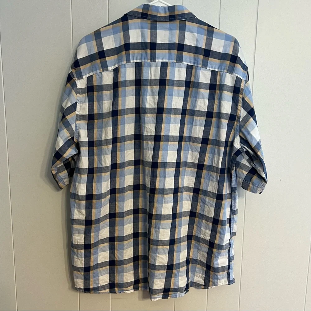 Linea Uomo stretch short sleeve‎ button-down size XXL